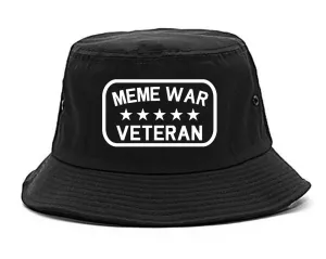 Meme War Veteran Mens Bucket Hat